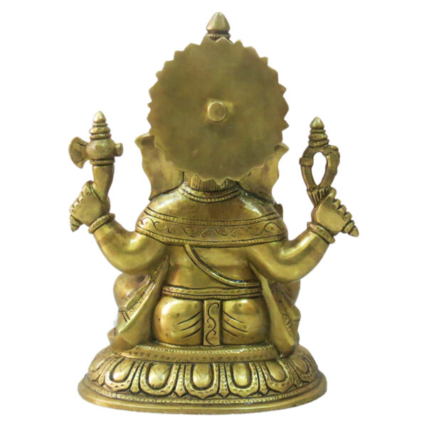 Brass God Ganesha Idol