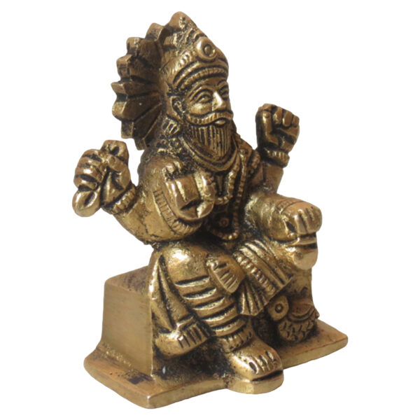Brass Vishvakarma Idol