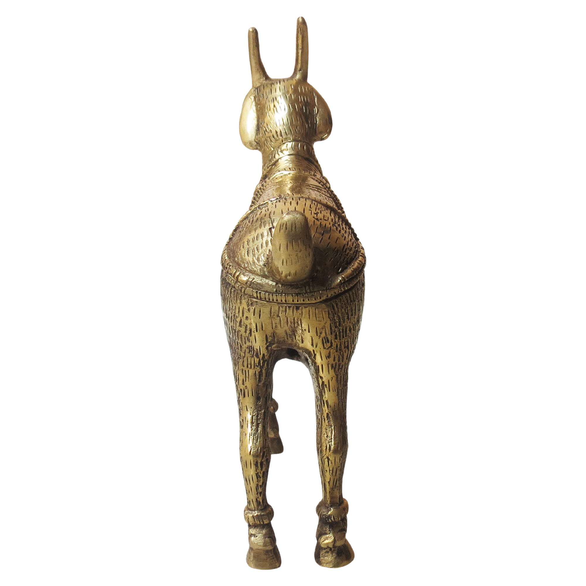 BHARAT HAAT Brass Goat (Meldi MATA Vahan) Medium Statue Handicraft Art by  BharatHaat BH07111