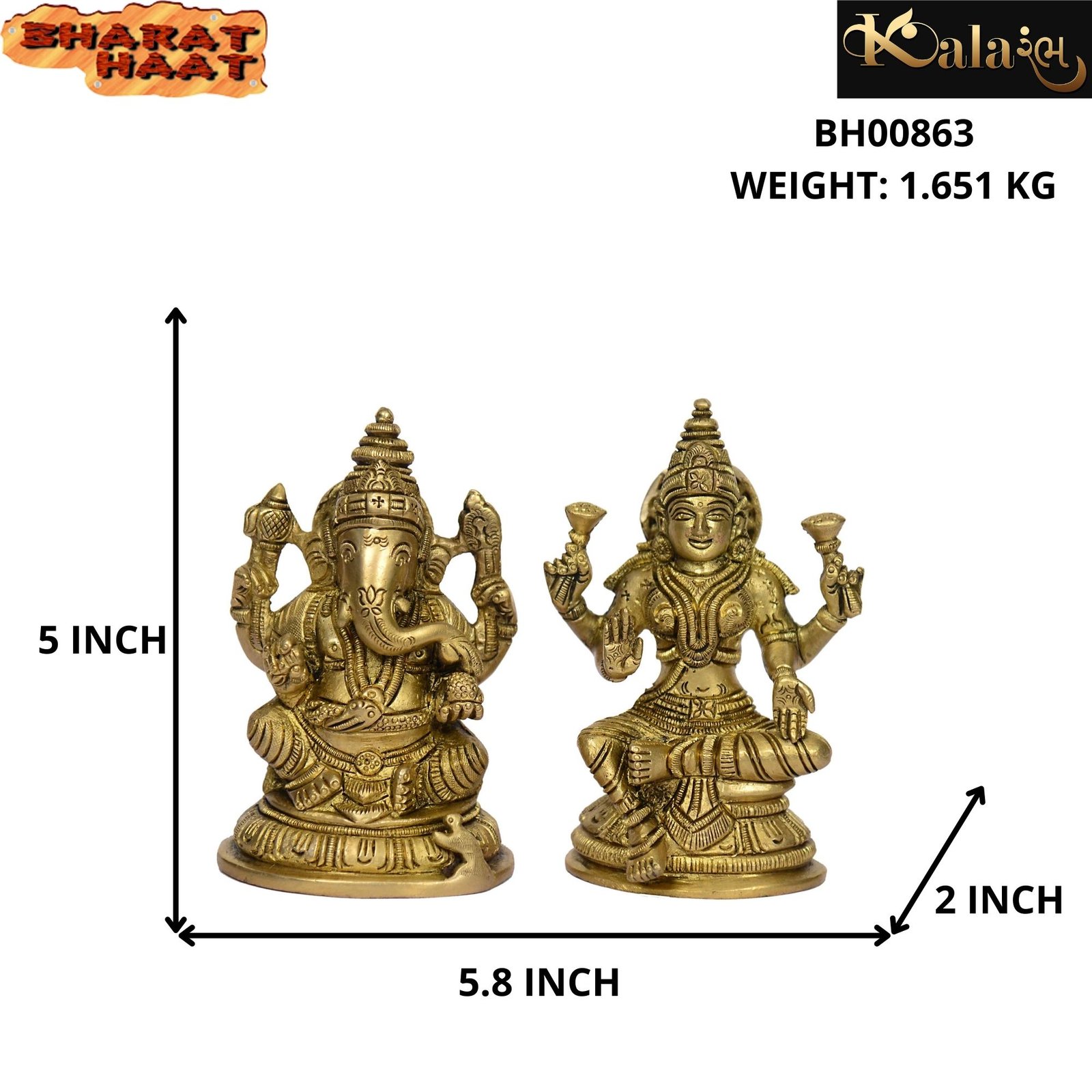 Ganesha Laxmi Size Photo Ganesha Laxmi