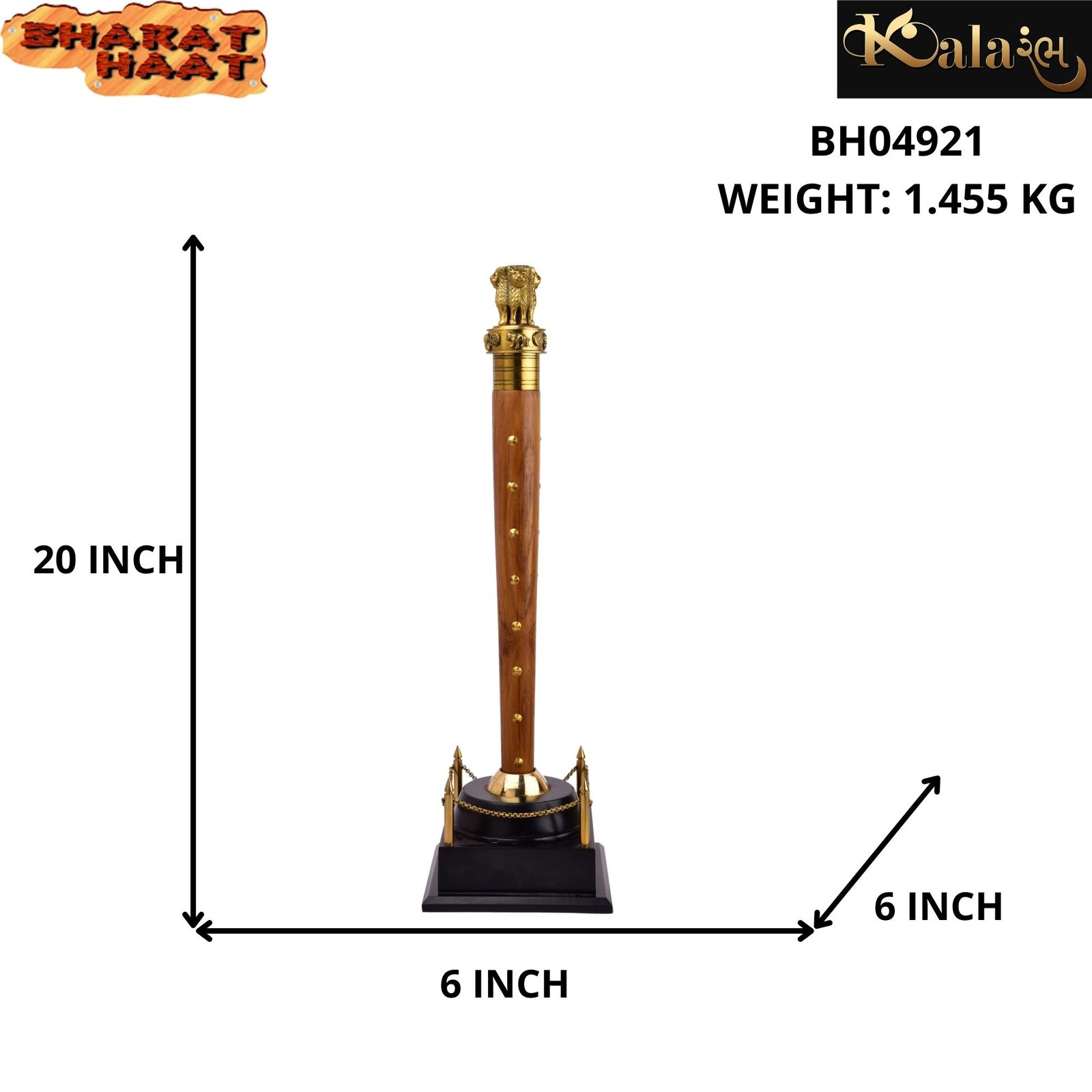 Ashok Sthamb Size Photo Ashok Sthamb