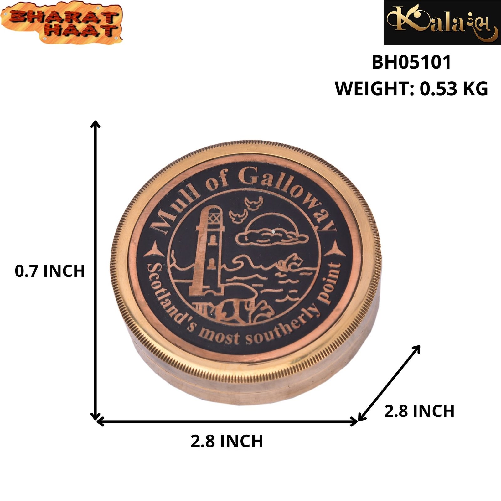 Compass Size Photo Compass