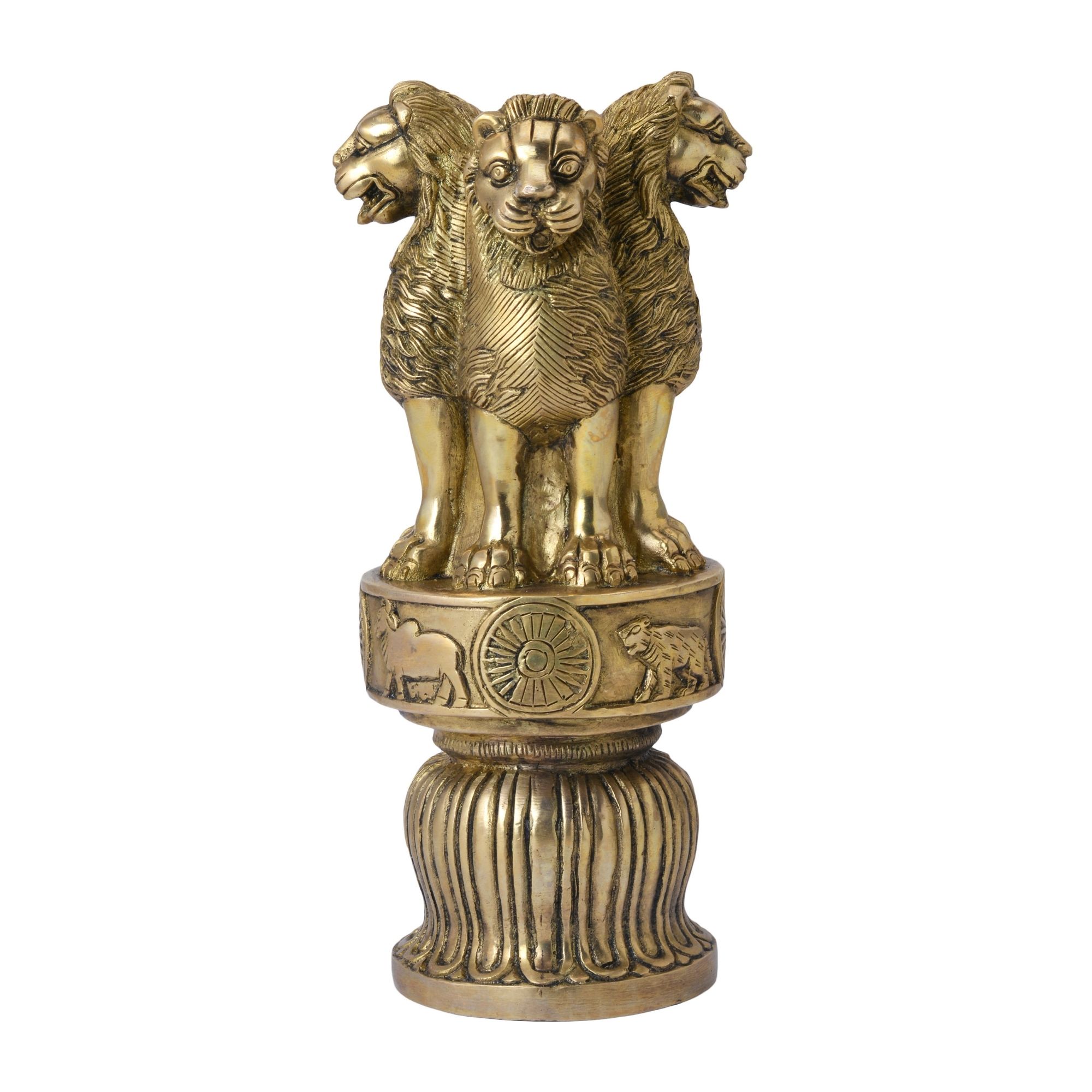 Buy Decorative Brass Ashok Stambh For Handicraft Art By BHARATHAAT Online  In India- Kalarambh By Bharathaat