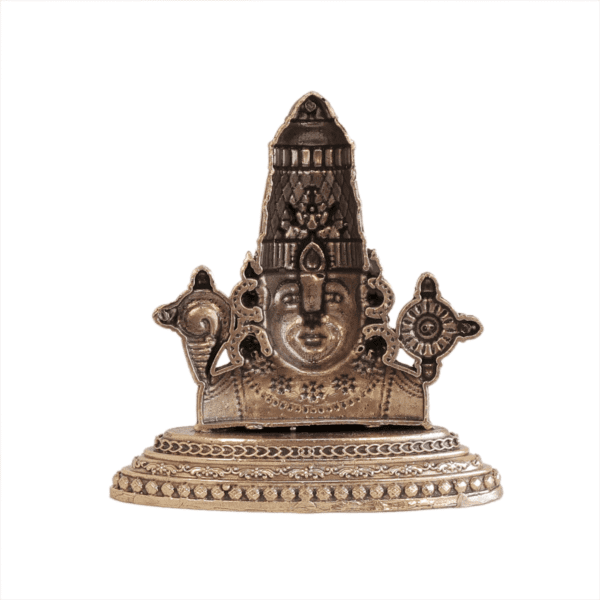 Brass Tirupati Head 3.5 Inch KBH11193