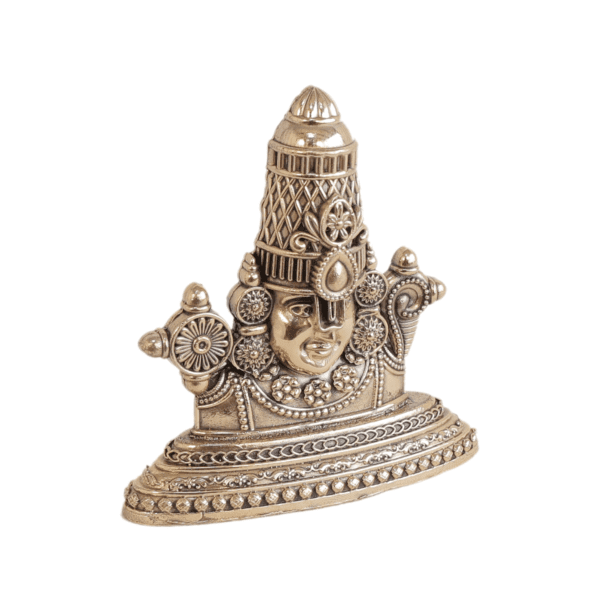 Brass Tirupati Head 3.5 Inch KBH11193