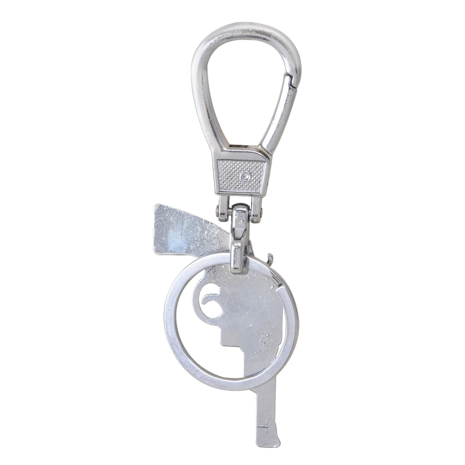 Gun Key Chain Back View Gun Key Chain