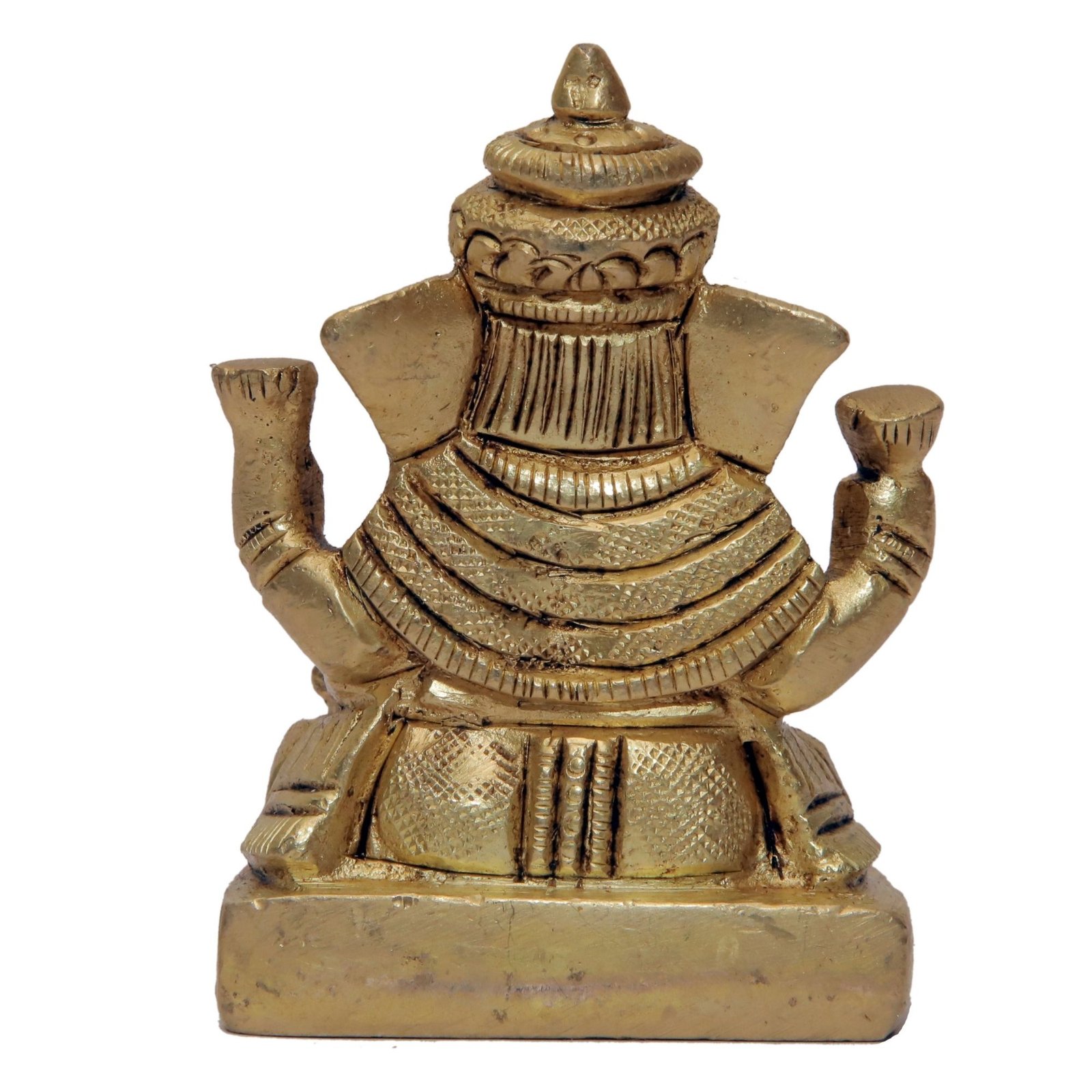 Dagdu Seth Ganesha Back View Dagdu Seth Ganesha