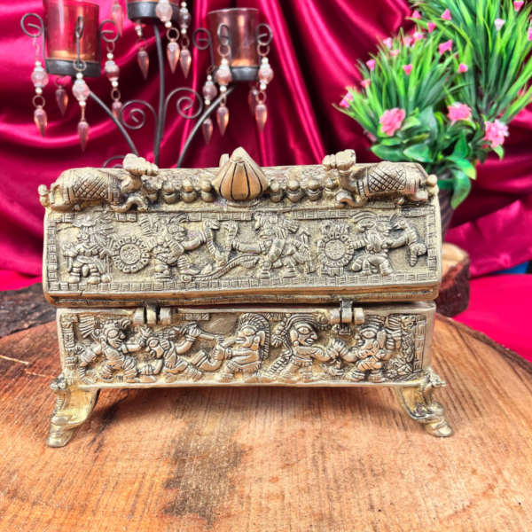 Brass Jewellery Multiuse Box BH01007_N5