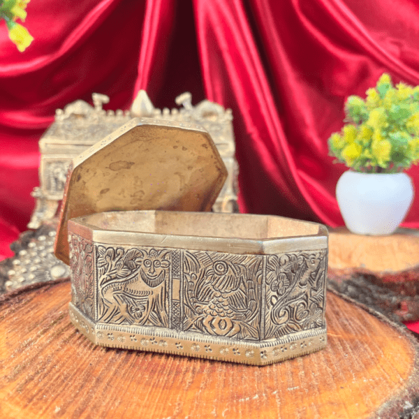 Brass Jewellery Multiuse Box BH07137_N4