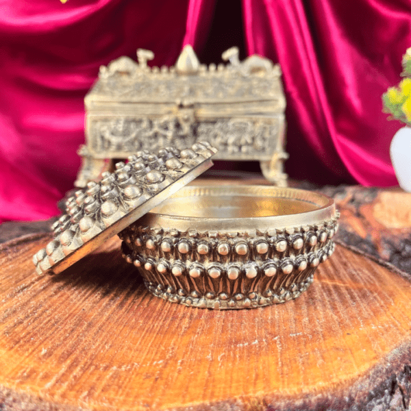Brass Jewellery Multiuse Box BH07393_N3