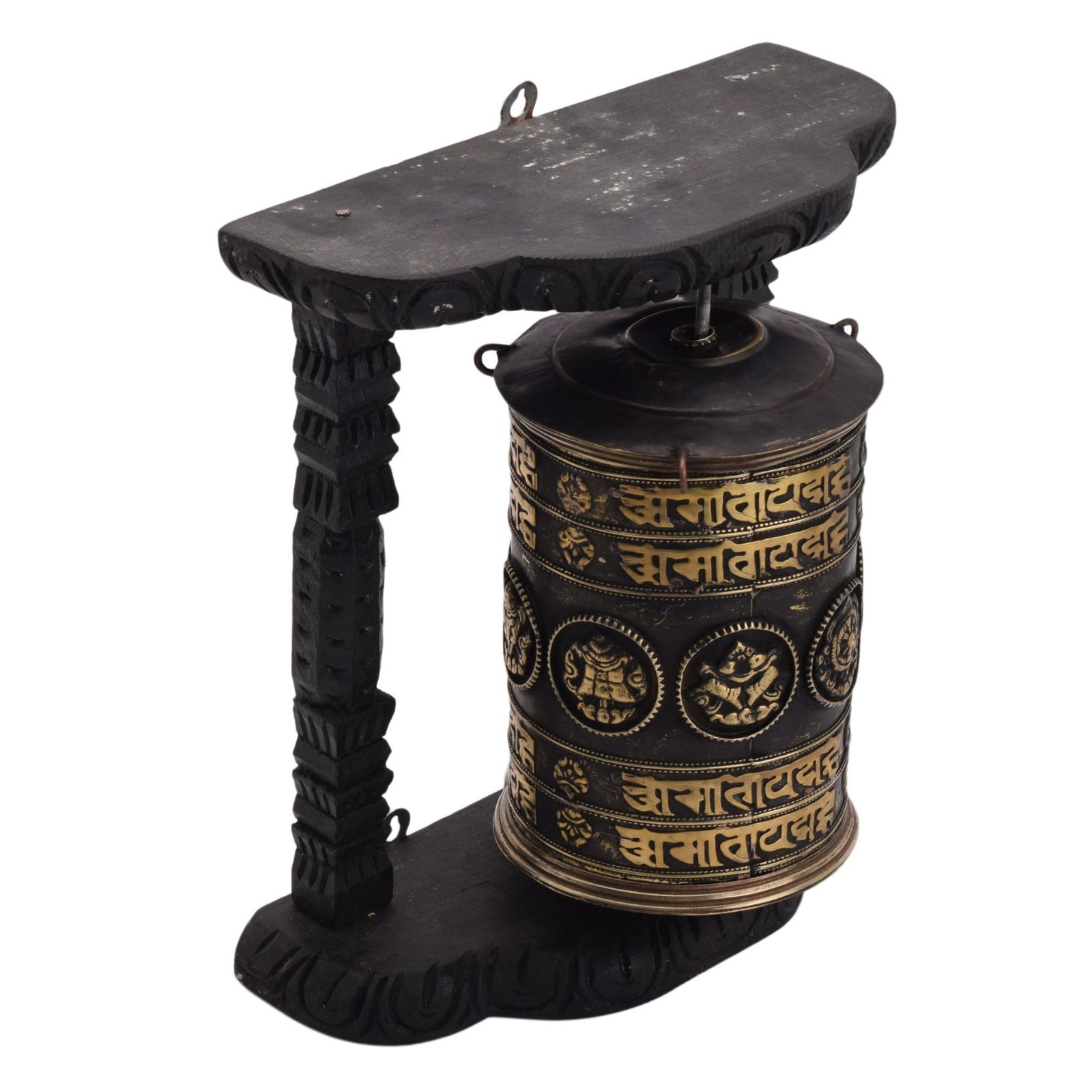 Prayer Wheel Side View Prayer Wheel