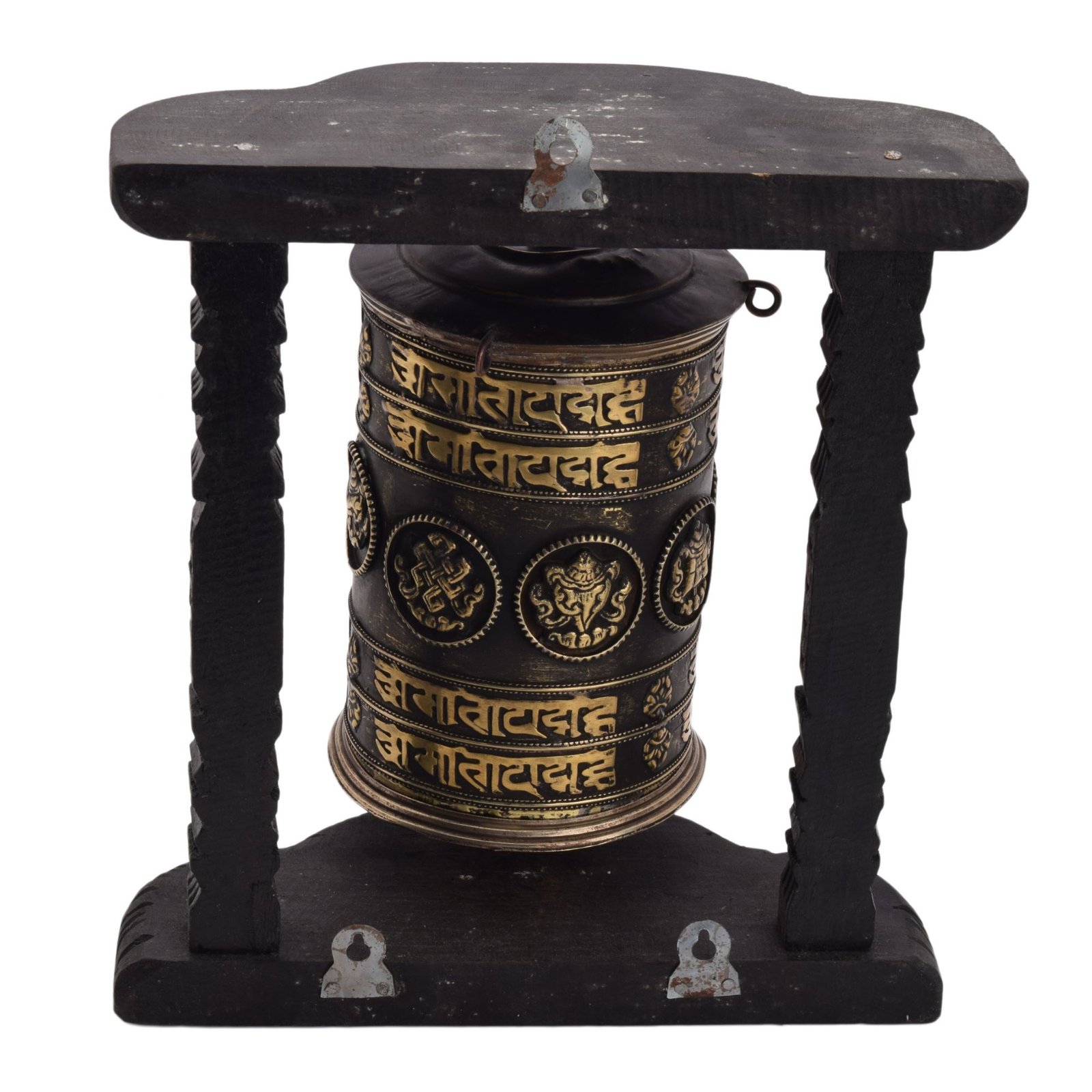 Prayer Wheel Back View Prayer Wheel