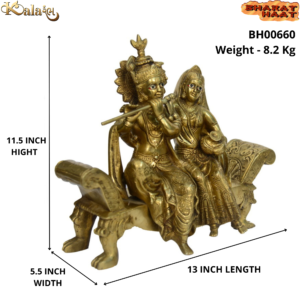 Radha Krishna Idol BH00660