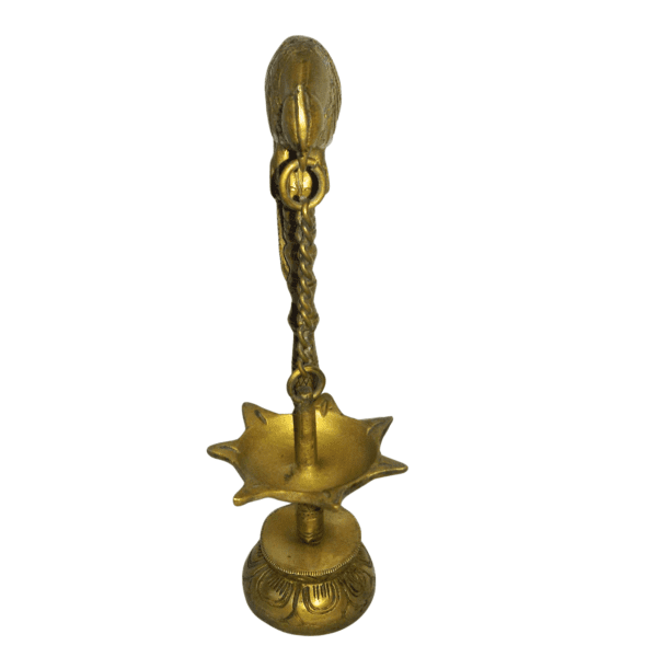 Brass Diya standing BH02890_3