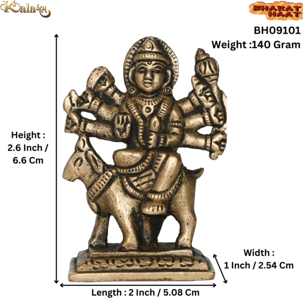 Brass Meldi Maa 2.6 Inch KBH09101