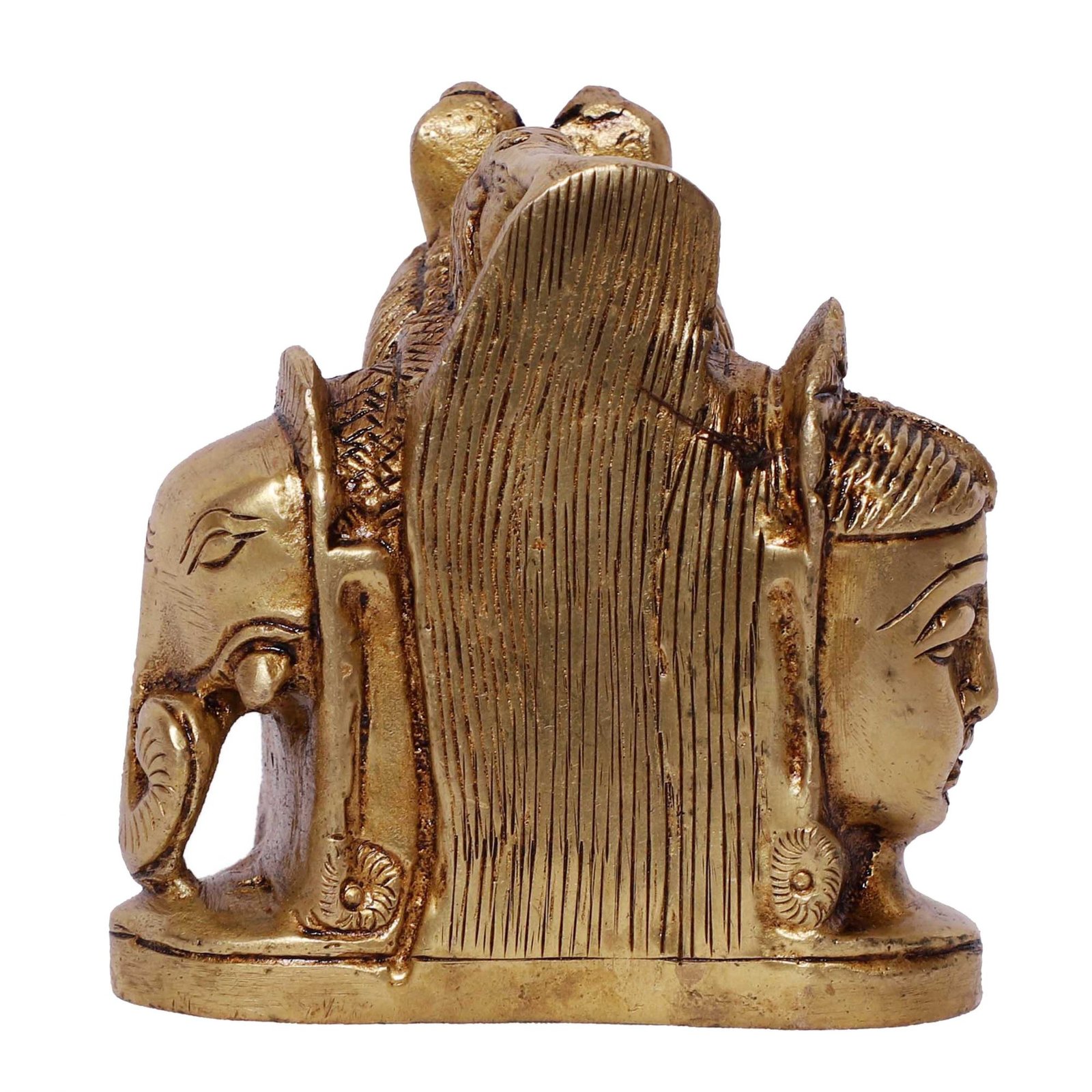 Shiva-Ganesha-Kartikeya Back View Shiva-Ganesha-Kartikeya