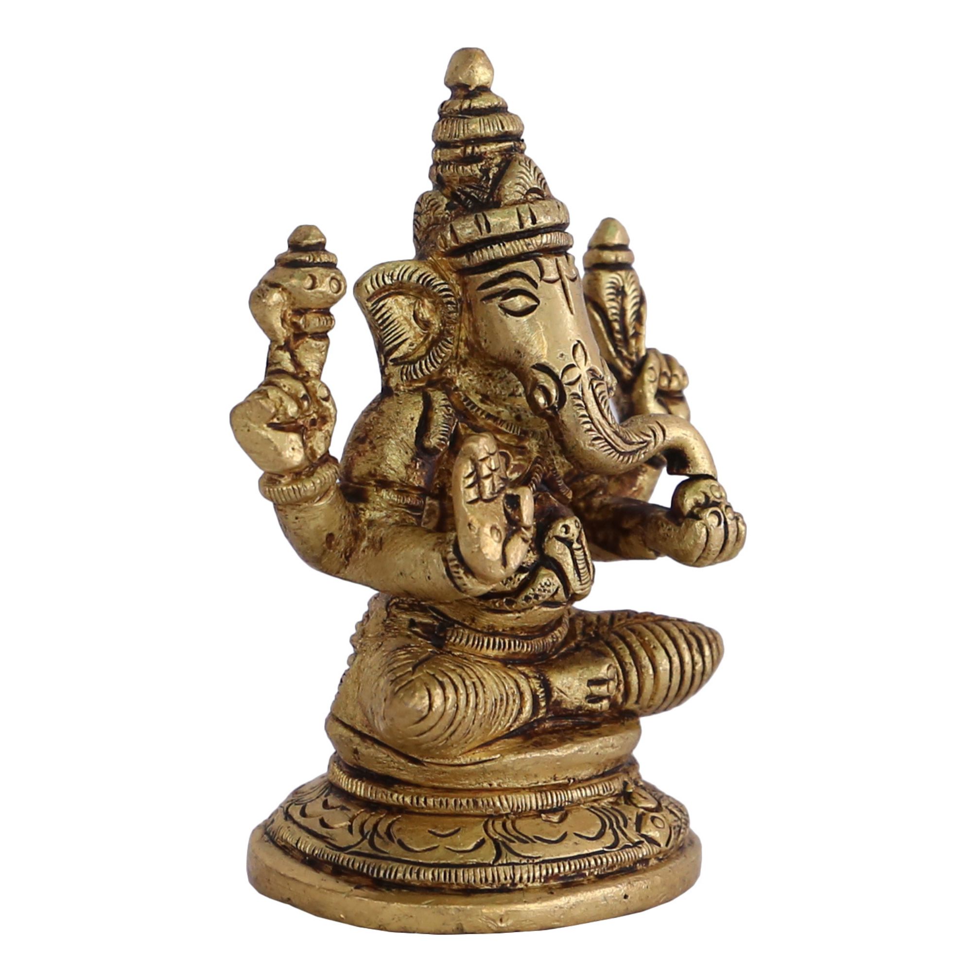 Lord Ganesha Made Soil Side Pose Stock Photo 2365415849 | Shutterstock