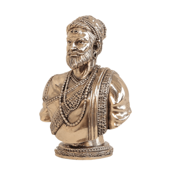 Brass shivaji maharaja 3.8 Inch KBH11249