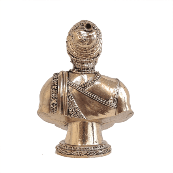Brass shivaji maharaja 3.8 Inch KBH11249