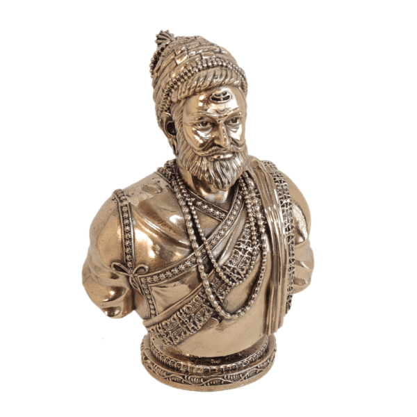 Brass shivaji maharaja 3.8 Inch KBH11249