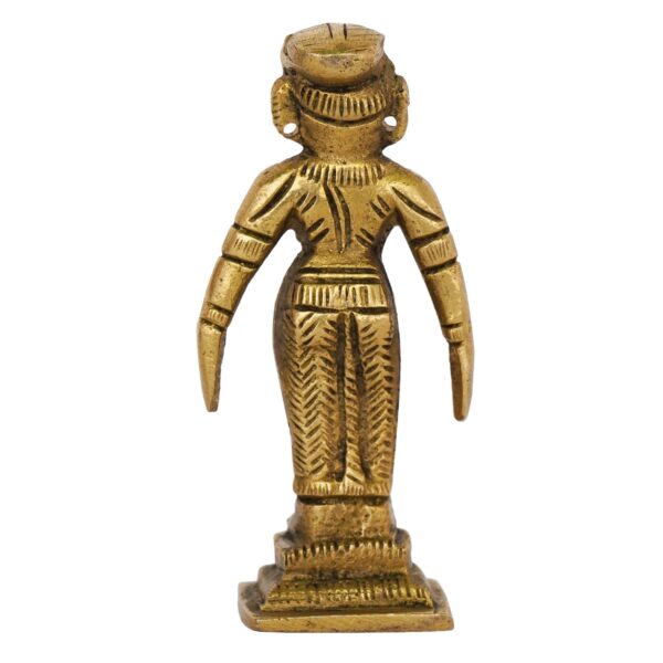 Brass Yogini Idol