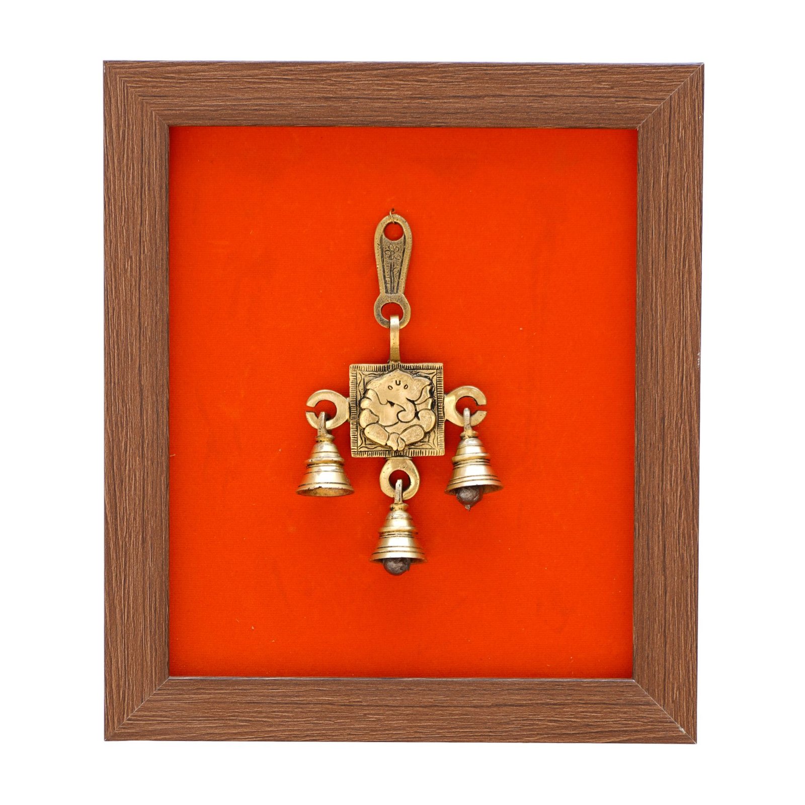 Ganesha Bell Frame Front View Ganesha Bell Frame