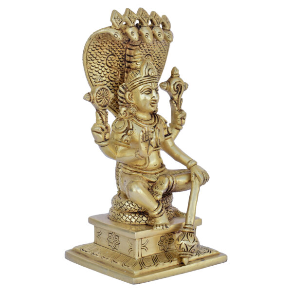 Vishnu Sitting Idol