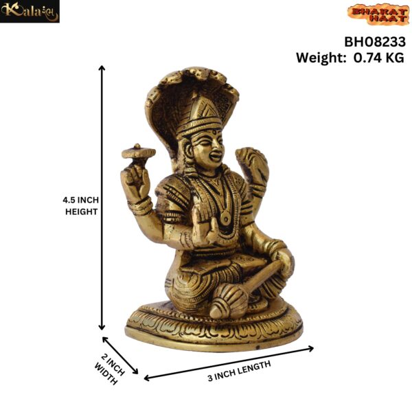 Sitting Vishnu Idol