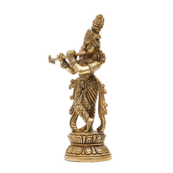 Brass Krishan Idol