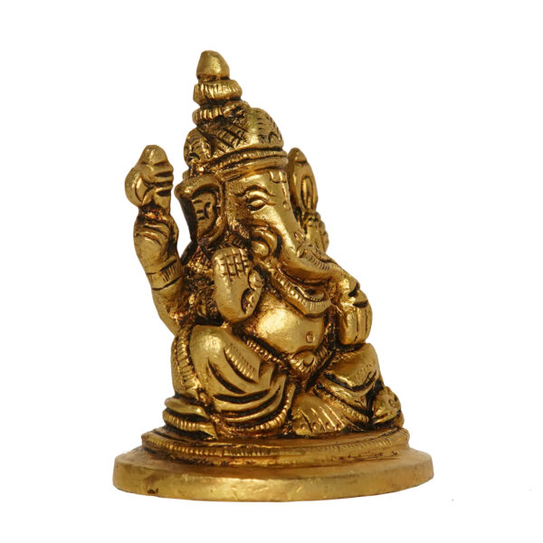 Brass Ganesh Idol