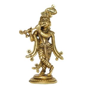 Brass Krishan Idol