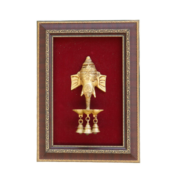 Brass & Wooden Frame