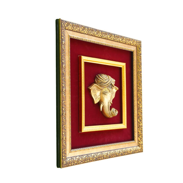 Ganesha Face Hanging Frame