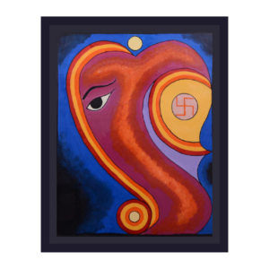 Ganesh – Trio Acrylic Colours Painting