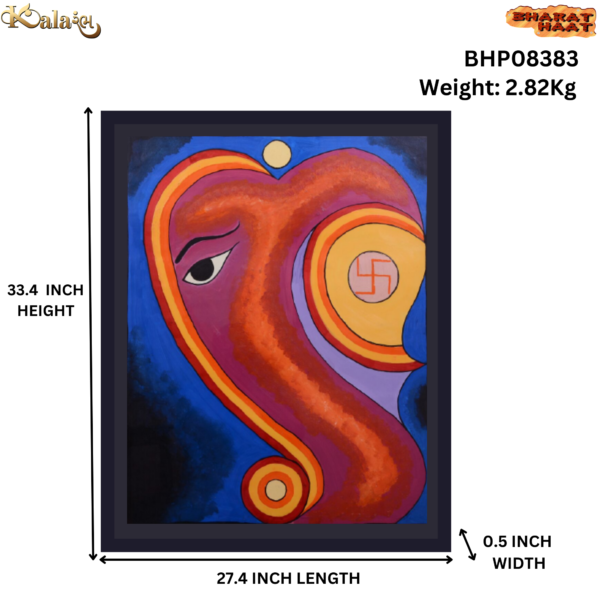 Ganesh – Trio Acrylic Colours Painting
