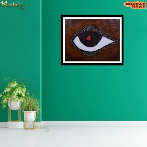 Love – Eye Acrylic Colours Painting