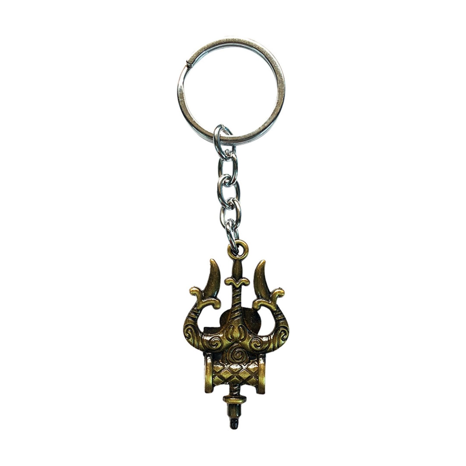 Metal Keychain Front View Metal Keychain