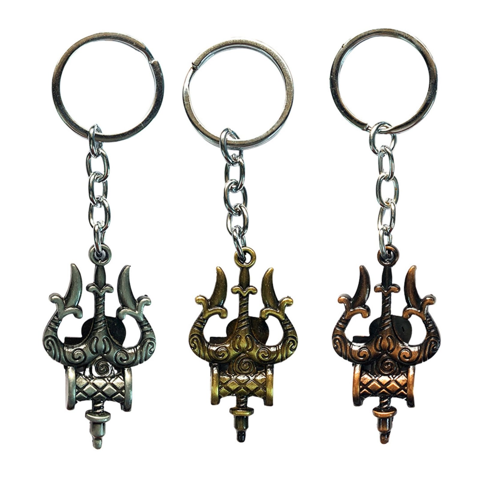 Metal Keychain Front View Metal Keychain