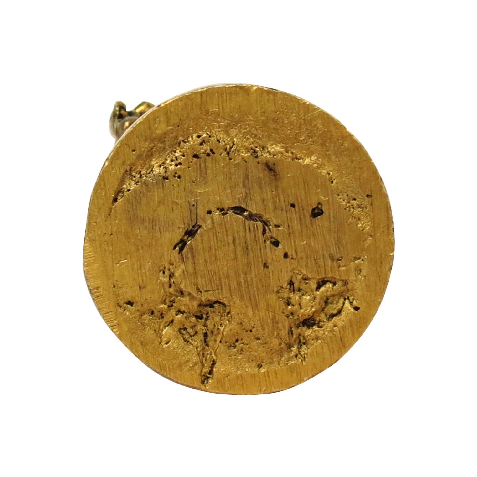 Brass Radha Idol Back View Brass Radha Idol