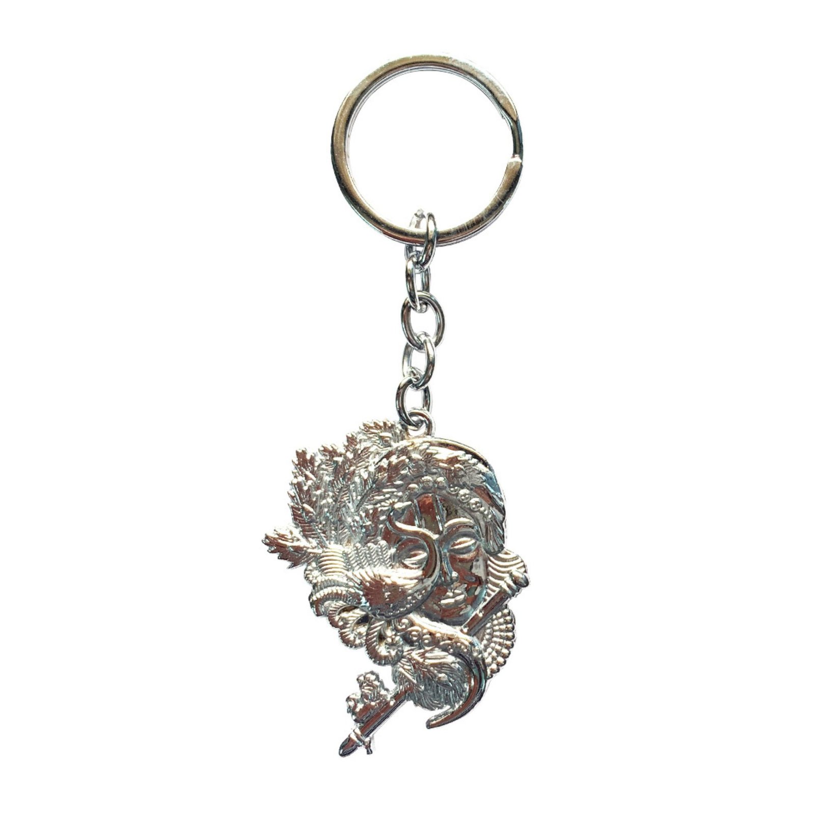 Krishna Keychain Front View Krishna Keychain