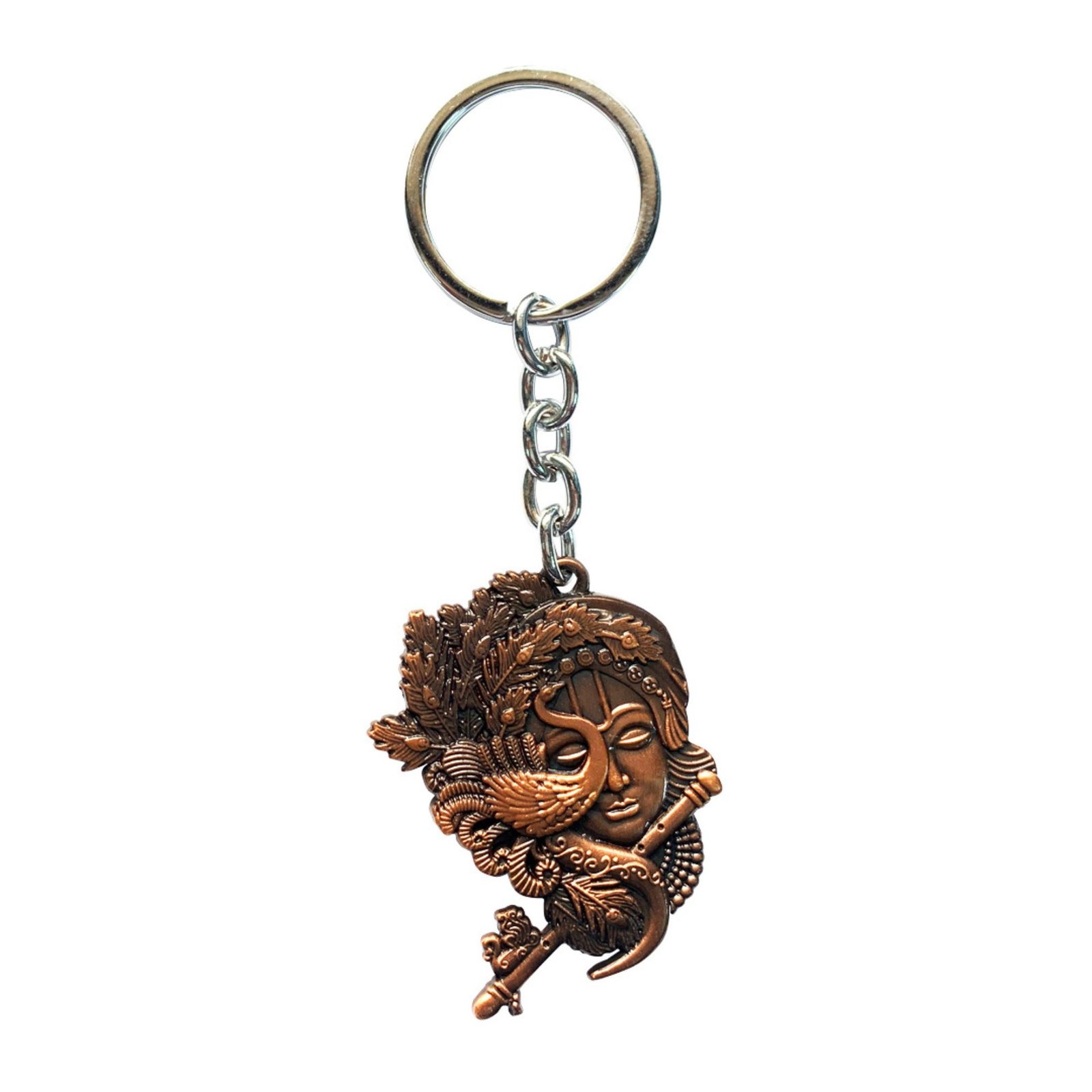 Krishna Keychain Front View Krishna Keychain