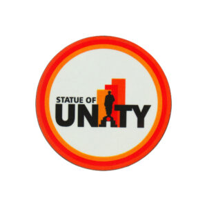 Statue Of Unity Round Megnet