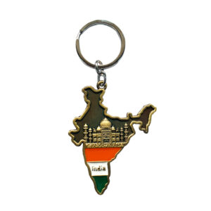 Indian Map Keychain