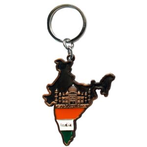 Indian Map Keychain