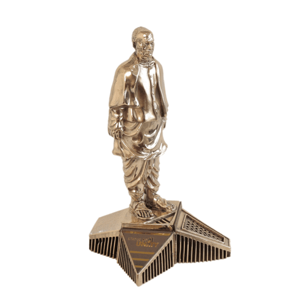 Brass Statue Of Unity 8.8 Inch KBH11169