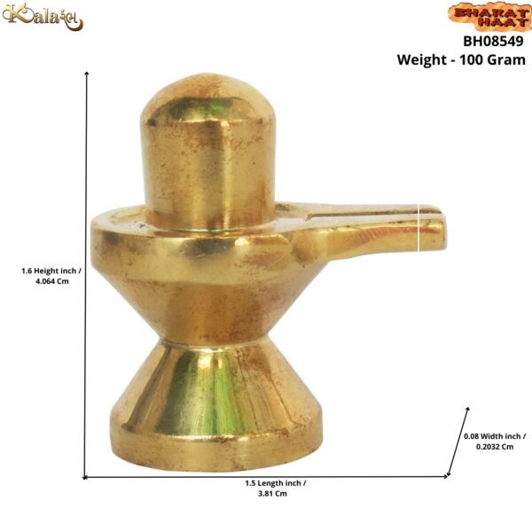 Brass Shivling Idol