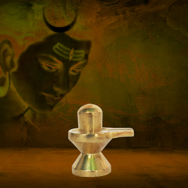 Brass Shivling Idol