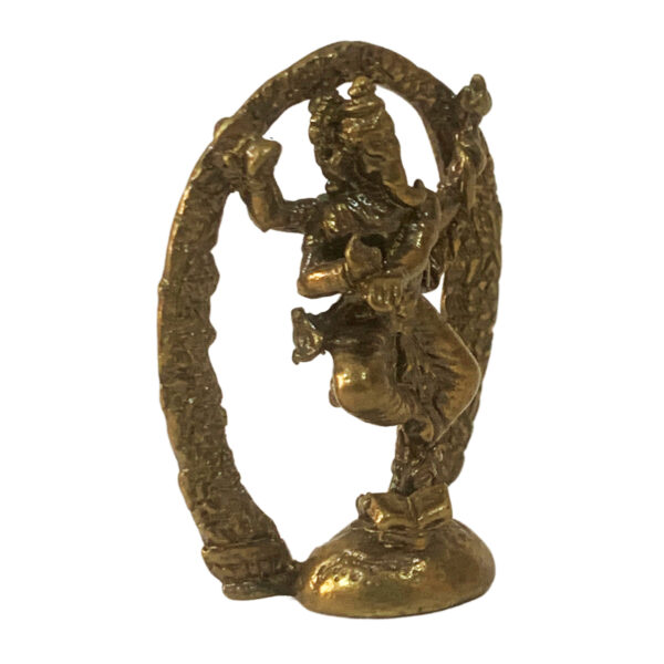 Ganesha Small with Round Kaman BH08731_3