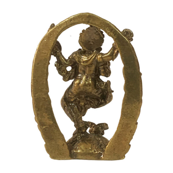 Ganesha Small with Round Kaman BH08731_4