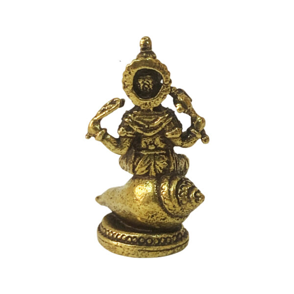 Ganesh Sitting on Shankh BH08733_4